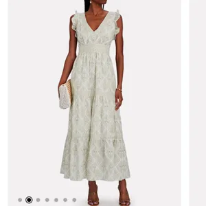 NWT‎ Intermix Orien Silk-Blend Tiered Maxi Dress thumbnail 2