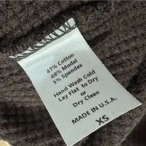 Set Active Brown Waffle Knit Joggers Pants Women’s XS thumbnail 3