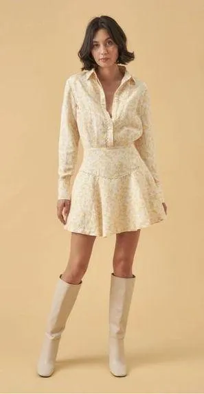 Mon Renn Banks Print Mini Dress - Banks Print thumbnail 1
