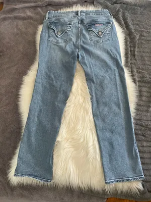 Hudson Women's Mid-Rise Slim Straight Leg Jeans thumbnail 6