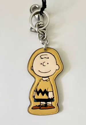 Coach X Peanuts Charlie Brown Bag Charm CBG59 NWT thumbnail 1