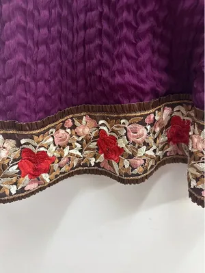 Ladies sz Med Pakistani Embroidered dress thumbnail 5
