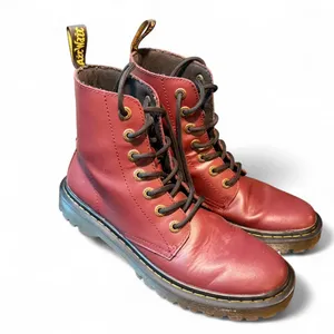 Dr. Martens Luana Cherry Red 7-Eye Combat Boots Women’s US 8 EU 39 Burgundy thumbnail 8