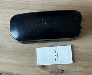 Coach Classic Black Eyeglass/ Sunglasses Case‎ thumbnail 1