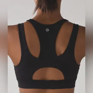 Lululemon Glide & Stride Bra Black Size 4 Luxtreme Adjustable thumbnail 2