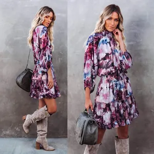 Paola Floral Smocked Ruffle Tiered Dress - Vici thumbnail 2