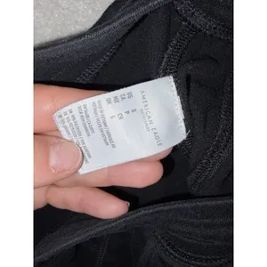 American Eagle Joggers Black Sweatpants Small Pockets Women thumbnail 8