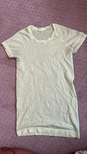 Neon Yellow Lululemon Swiftly Tech Short Sleeve thumbnail 1