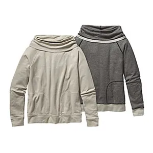 Patagonia reversible double knit pullover cowl‎ neck women's size medium thumbnail 3