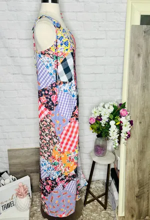Jaded London Patchwork Dress thumbnail 12