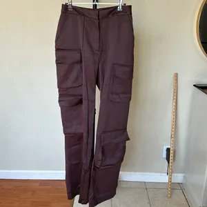 Host‎ of cb Daria cargo chocolate trousers pants NWOT size XS thumbnail 8