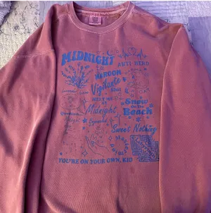 Taylor Swift midnights Sweatshirt thumbnail 1