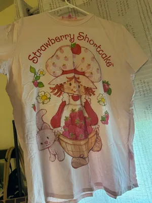 Dolls Kill Strawberry Shortcake T-Shirt thumbnail 1