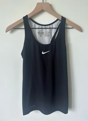 Nike black workout tank XS thumbnail 1