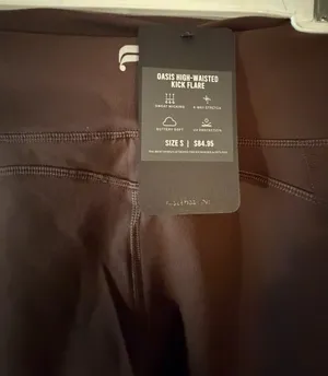 Fabletics Women’s Brown Pull-On Yoga Pants thumbnail 3