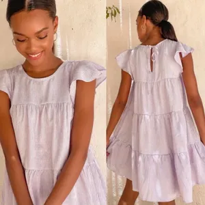 LULUS PERFECT PICNIC Gingham Tiered dress thumbnail 3