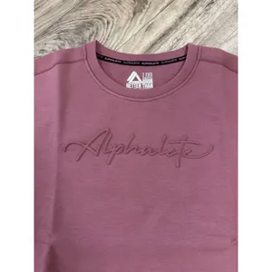 Alphalete Woman’s ELMTS Short SLEEVE Crop Size Medium, Mauve thumbnail 3