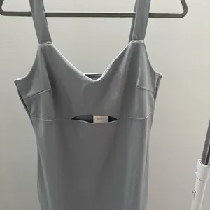Cotton On Silver Blue Day to Night Bodycon Cutout Midi Dress thumbnail 2