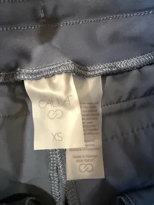 Calia by Carrie Navy Blue Cuffed Cargo Joggers thumbnail 4