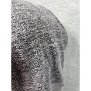 BKE‎ Womens Grey Heathered Striped Sleeve Oversized Knit Top Size M thumbnail 6
