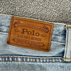 Polo Ralph Lauren‎ Distressed Star Patch Crosby Denim Shorts Blue Size 32 thumbnail 8