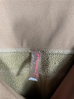FP Movement Free People Small Brown Fleece Lined‎ Cargo Jogger Pants thumbnail 7