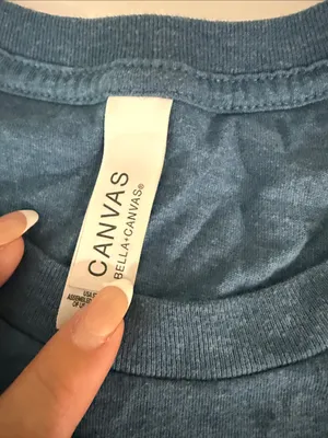 Bella Canvas Blue 'Mom Vibes' Graphic Tee for Kids thumbnail 2