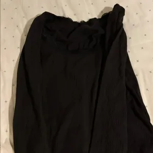 Lace Black Long Sleeve Top Size M thumbnail 1