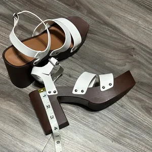 Madden Girl Cream Strappy Sandals thumbnail 7