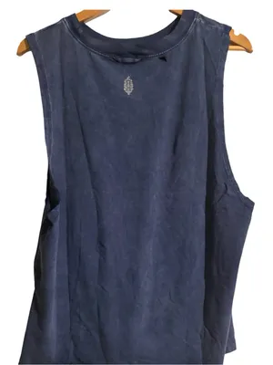 Free People Movement Hot Shot Tank Black Grape Small FLAW thumbnail 8