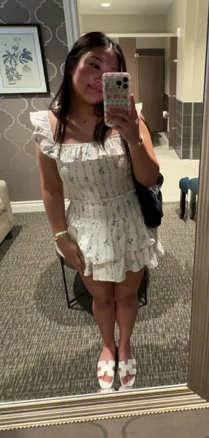 Floral Top and Skirt Set thumbnail 1