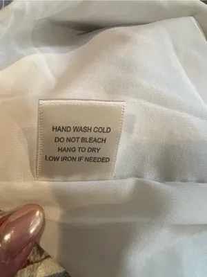 Skies Are Blue NWT Striped Wide Leg Crop Pants Size M Blue Ivory Tie Waist Lined thumbnail 11
