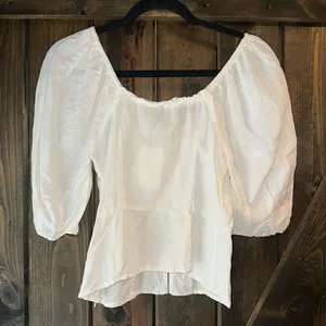 NWT Something Navy Button Front Fitted Top‎ thumbnail 4