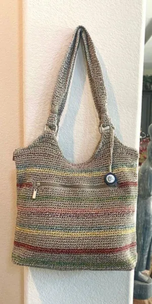 The Sak NWOT knitted bag. Sz 14.5”x14” thumbnail 1