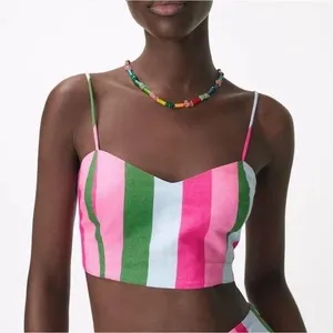 ZARA Colorful Top Crop thumbnail 1