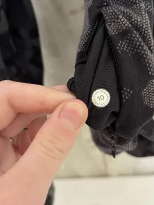 Lululemon Runderful Long Sleeve, Heritage Camo Jacquard Black Lunar Rock thumbnail 5