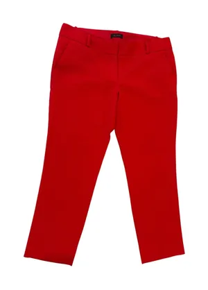 The Limited Red Dress Pants Women 12 Straight Leg Trousers Career Workwear thumbnail 1