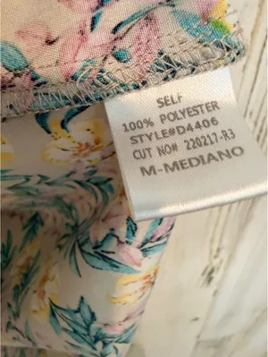 Blush Women's Medium Floral Puff Sleeve Dress thumbnail 6