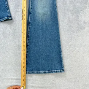 Good American Good Legs Flare Jeans Cashmere Blend Split Back Pocket Size 4 / 27 thumbnail 11
