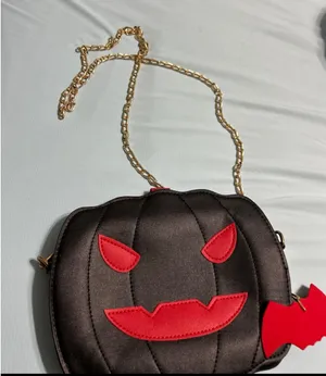 Pumpkin small purse Black thumbnail 1