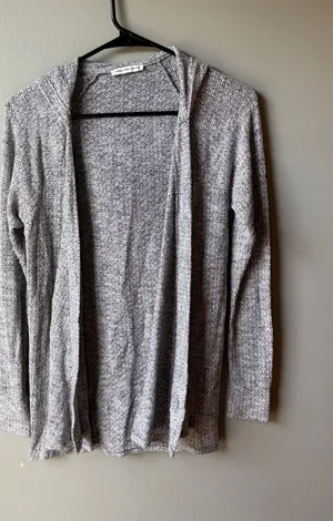 American Eagle Open Front Hooded Cardigan – Women’s Medium thumbnail 1