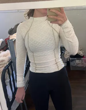 Urban Outfitters Eyelet Top thumbnail 1