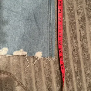 Flying‎ Monkey Vintage Cropped Straight Distressed Jeans Size 27 High Rise thumbnail 7