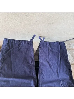 Free Assembly Navy Cargo Pants Large Blue thumbnail 2
