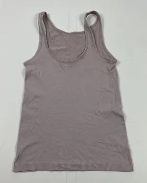 Lululemon Tank Top Womens 8 Medium Purple Ribbed Shelf Bra Racerback Yoga thumbnail 1