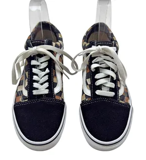 Vans Old Skool Camo Checkerboard Desert Sneaker thumbnail 1