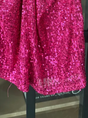 Lucy in the sky sequin strapless mini dress cocktail cutout open back thumbnail 9