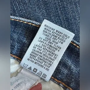 Lucky Brand‎ Jeans Women’s Size 26 Straight Leg Medium Wash Distressed Denim thumbnail 5