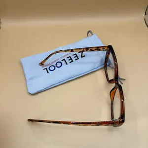 Zeelool Brown Glasses Frames, No prescription thumbnail 4
