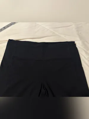Athleta Black Excursion Hybrid Tight - Size XL - Paneled Performance Leggings thumbnail 7